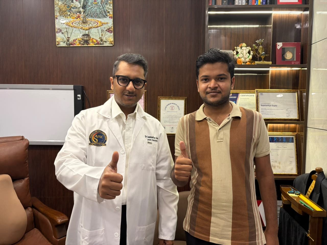 Medical care in a modern healthcare setting